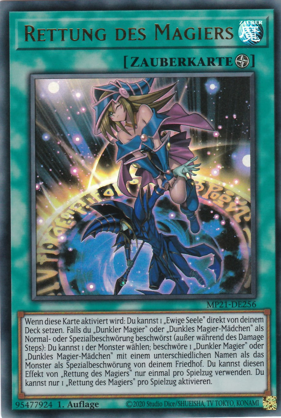 Rettung des Magiers - MP21-DE256 - Ultra Rare - Deutsch - 1. Auflage - 2021 Tin of Ancient Battles