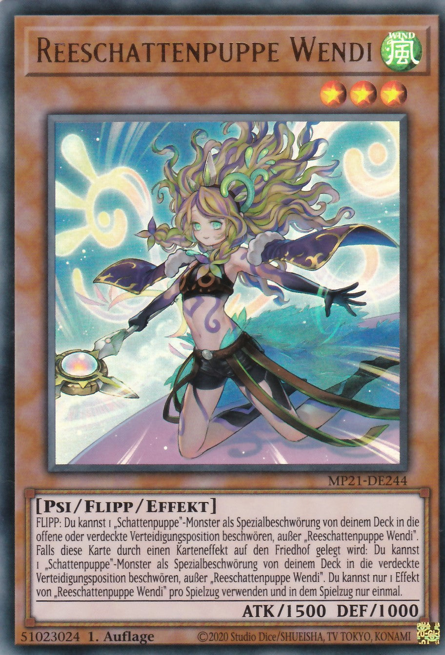 Reeschattenpuppe Wendi - MP21-DE244 - Ultra Rare - Deutsch - 1. Auflage - 2021 Tin of Ancient Battles
