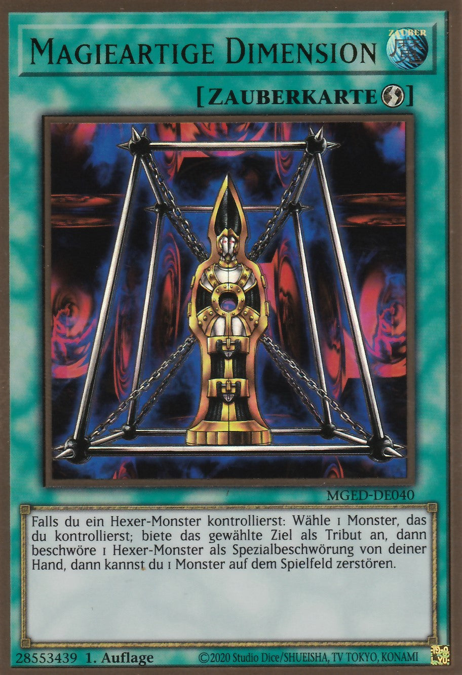 Magieartige Dimension - MGED-DE040 - Gold Rare - Reprint - Deutsch - Maximum Gold: El Dorado