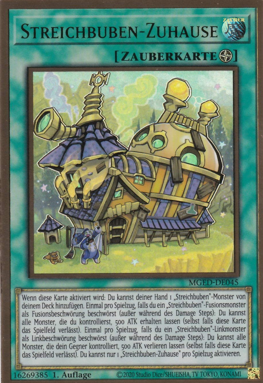 Streichbuben-Zuhause - MGED-DE045 - Gold Rare - Reprint - Deutsch - Maximum Gold: El Dorado