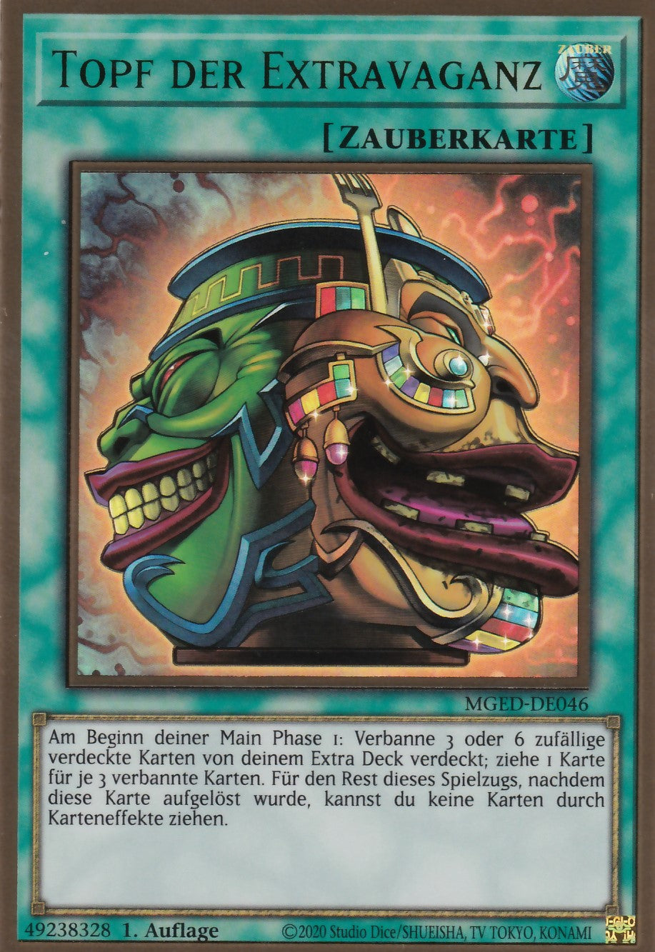 Topf der Extravaganz - MGED-DE046 - Gold Rare - Reprint - Deutsch - Maximum Gold: El Dorado