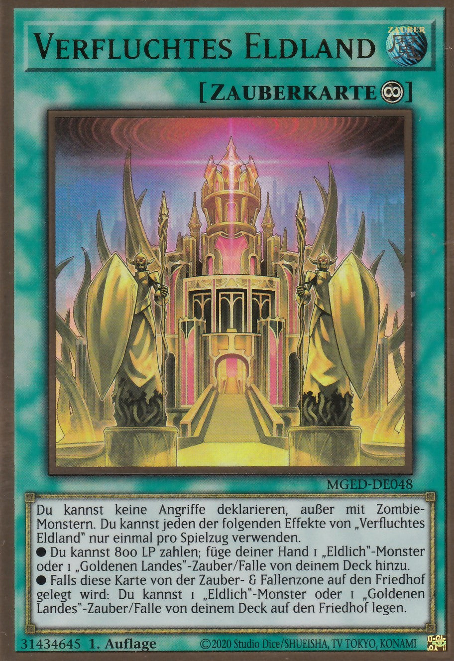 Verfluchtes Eldland - MGED-DE048 - Gold Rare - Reprint - Deutsch - Maximum Gold: El Dorado