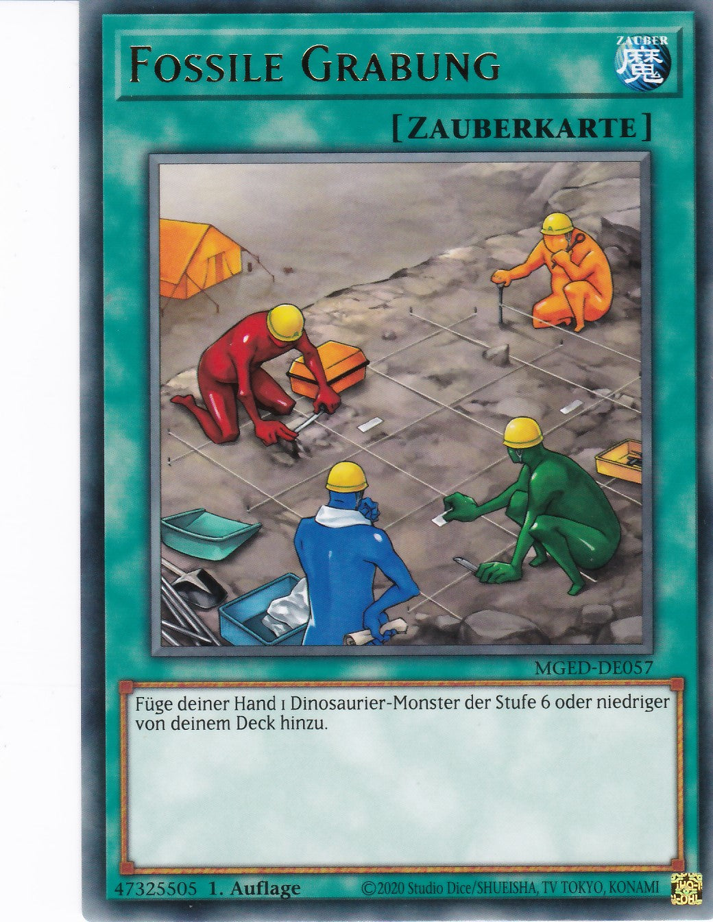 Fossile Grabung - MGED-DE057 - Rare - Reprint - Deutsch - Maximum Gold: El Dorado