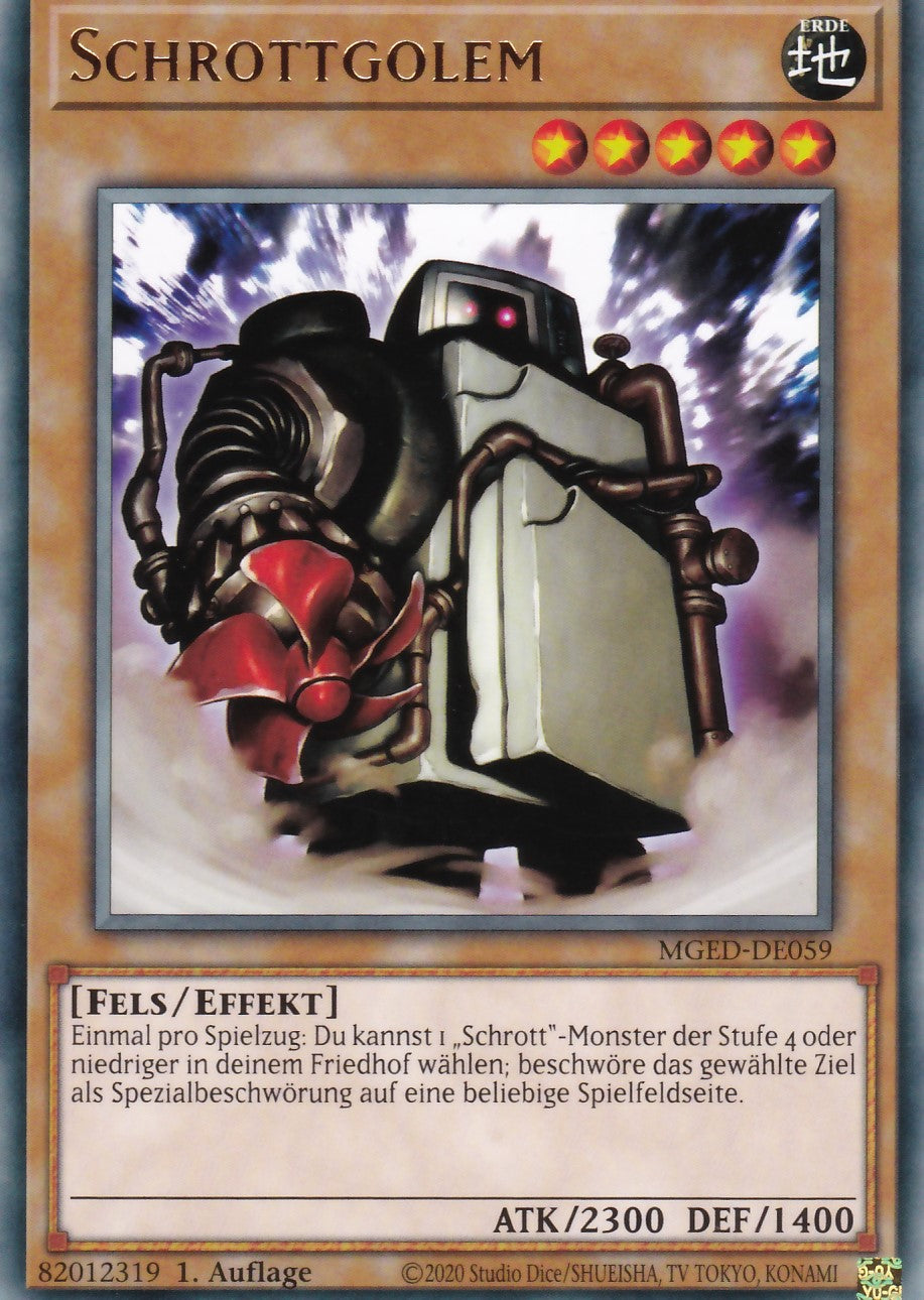 Schrottgolem - MGED-DE059 - Rare - Reprint - Deutsch - Maximum Gold: El Dorado