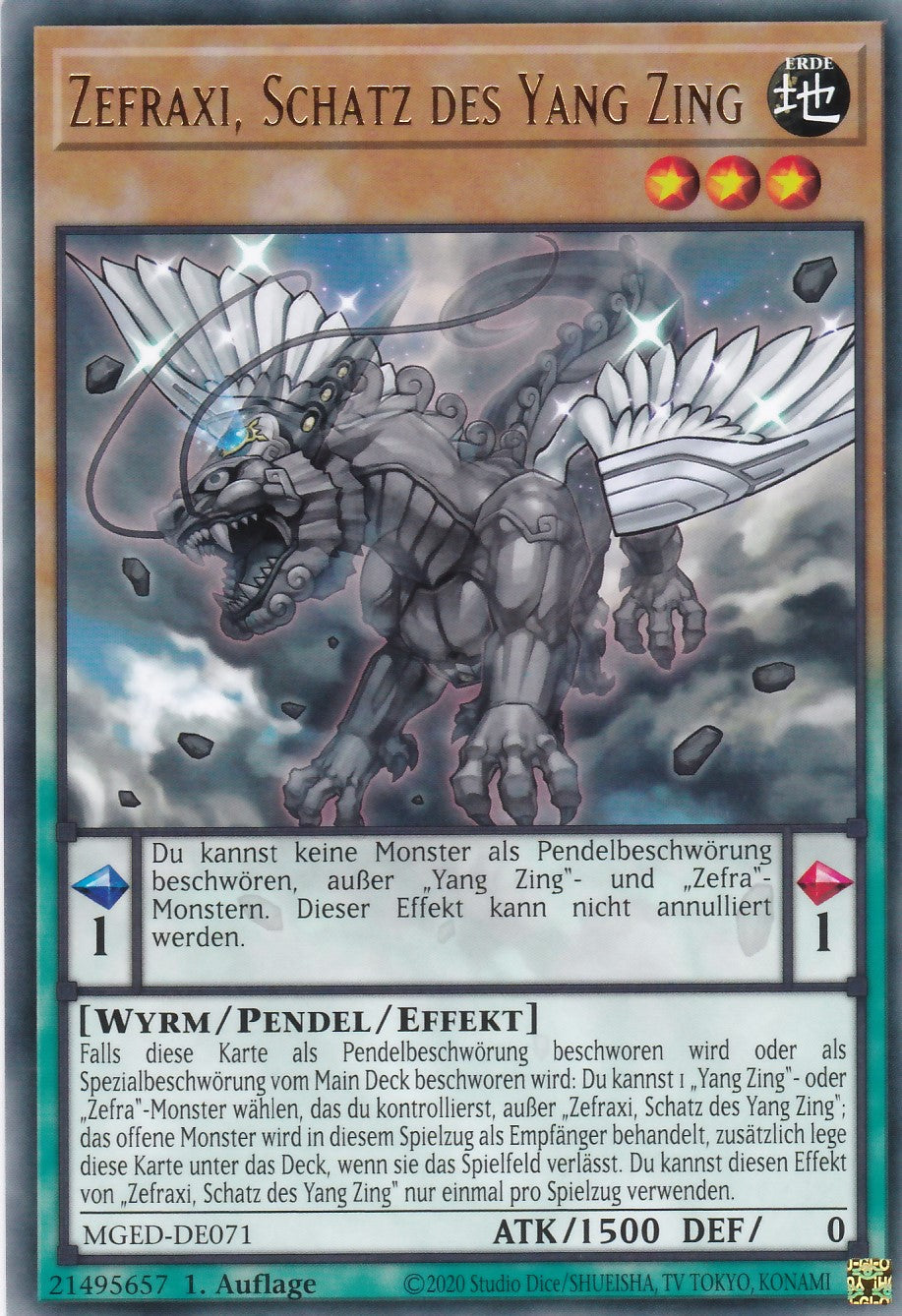 Zefraxi, Schatz des Yang Zing - MGED-DE071 - Rare - Reprint - Deutsch - Maximum Gold: El Dorado