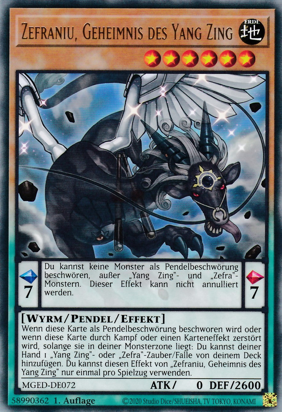 Zefraniu, Geheimnis des Yang Zing - MGED-DE072 - Rare - Reprint - Deutsch - Maximum Gold: El Dorado