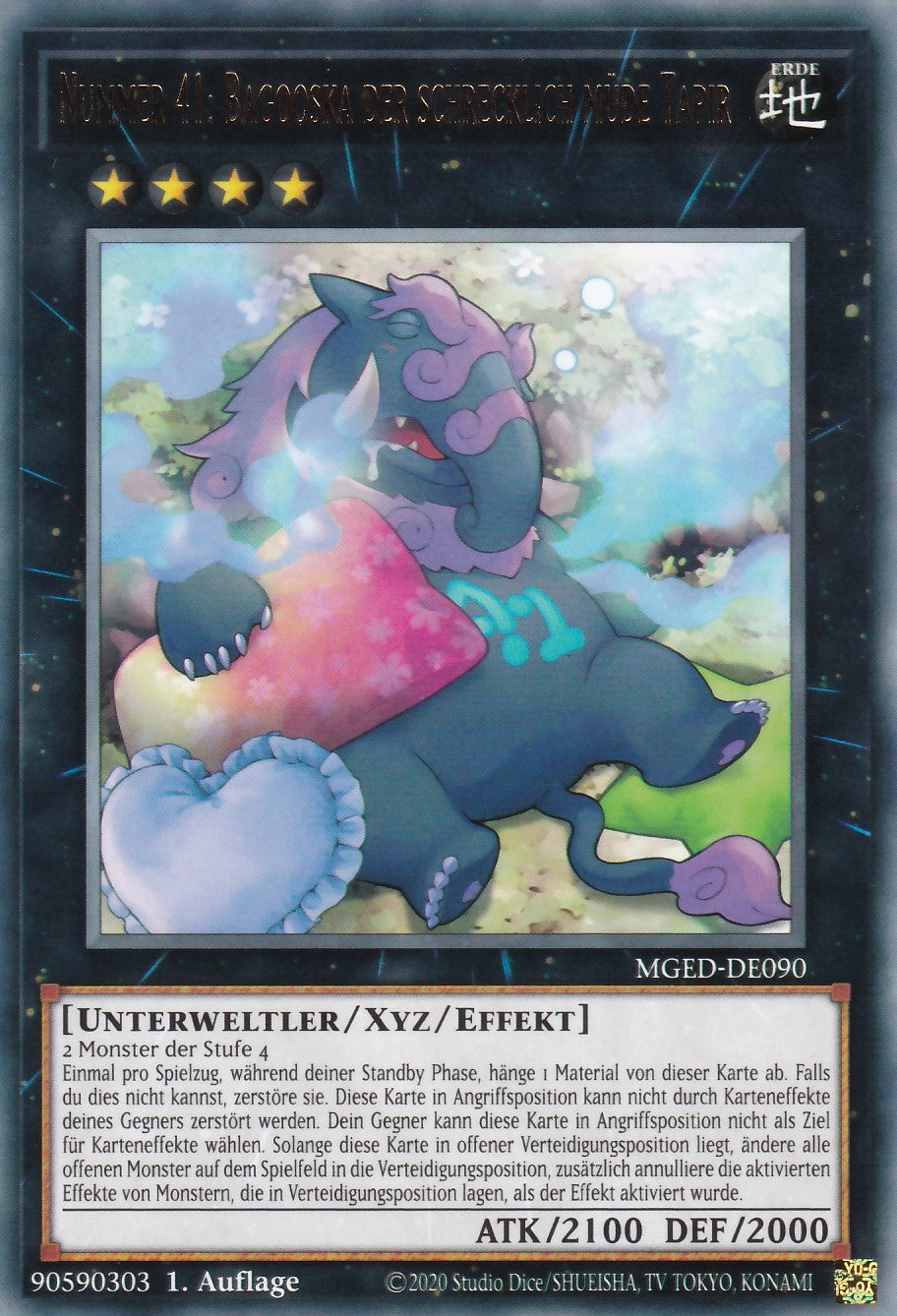 Nummer 41: Bagooska der schrecklich müde Tapir - MGED-DE090 - Rare - Reprint - Deutsch - Maximum Gold: El Dorado