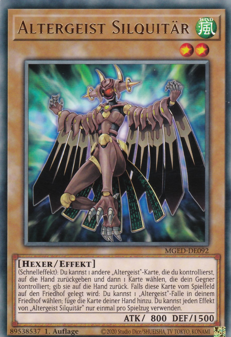 Altergeist Silquitär - MGED-DE092 - Rare - Reprint - Deutsch - Maximum Gold: El Dorado