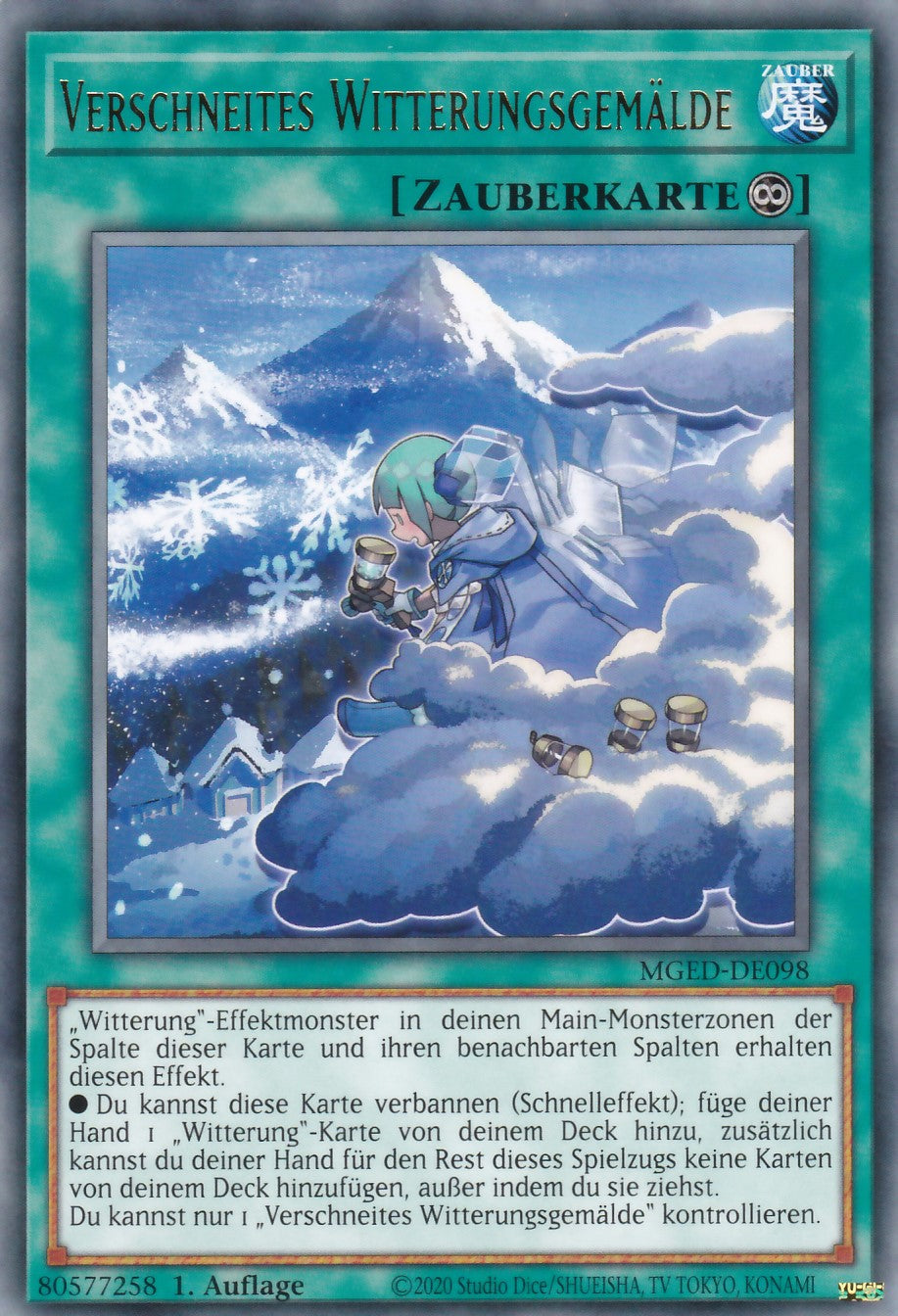 Verschneites Witterungsgemälde - MGED-DE098 - Rare - Reprint - Deutsch - Maximum Gold: El Dorado