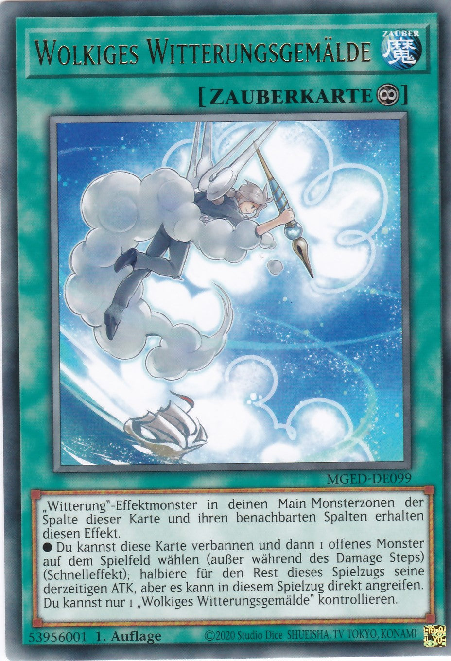 Wolkiges Witterungsgemälde - MGED-DE099 - Rare - Reprint - Deutsch - Maximum Gold: El Dorado