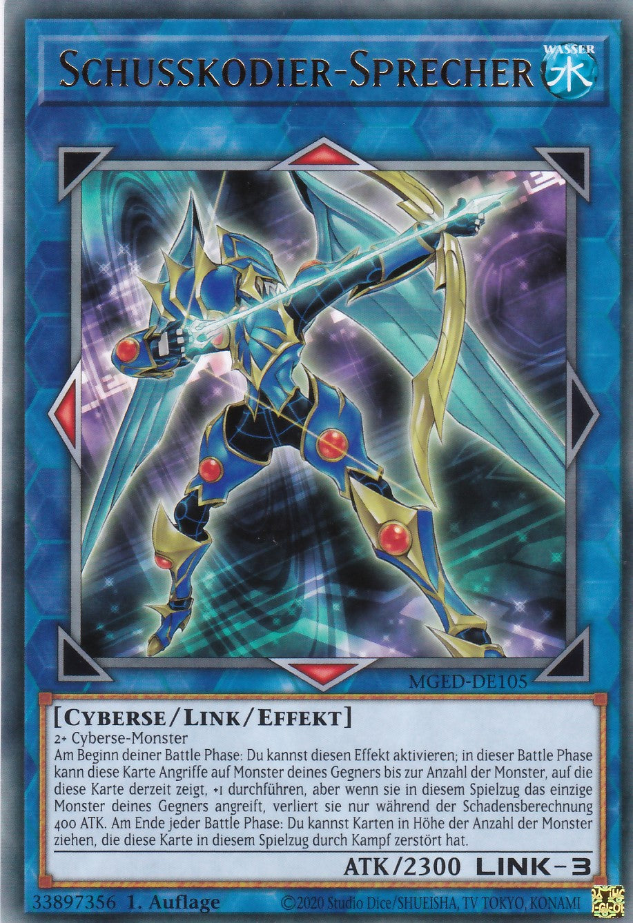 Schusskodier-Sprecher - MGED-DE105 - Rare - Reprint - Deutsch - Maximum Gold: El Dorado