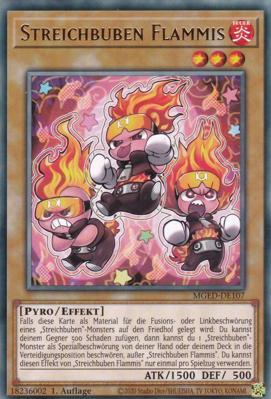 Streichbuben Flammis - MGED-DE107 - Rare - Reprint - Deutsch - Maximum Gold: El Dorado