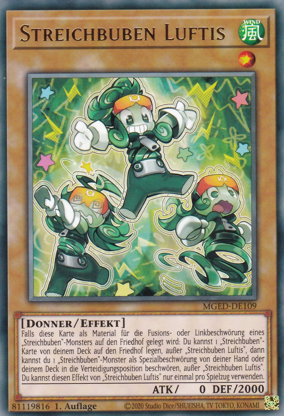 Streichbuben Luftis - MGED-DE109 - Rare - Reprint - Deutsch - Maximum Gold: El Dorado