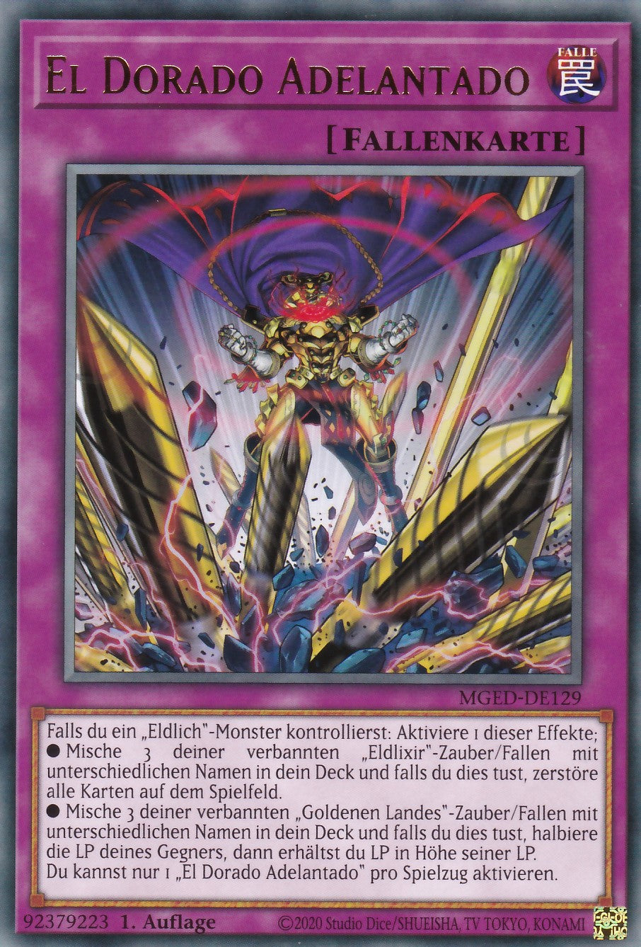 El Dorado Adelantado - MGED-DE129 - Rare - Reprint - Deutsch - Maximum Gold: El Dorado