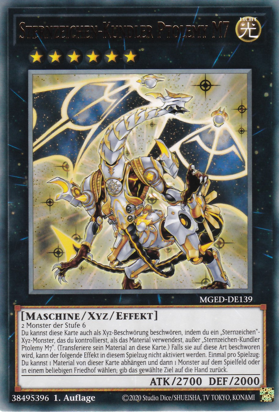 Sternzeichen-Kundler Ptolemy M7 - MGED-DE139 - Rare - Reprint - Deutsch - Maximum Gold: El Dorado