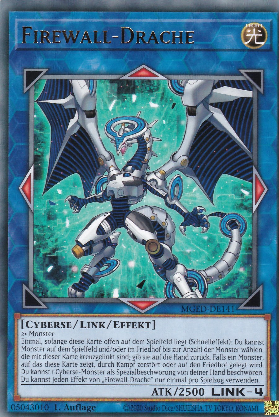Firewall-Drache - MGED-DE141 - Rare - Reprint - Deutsch - Maximum Gold: El Dorado