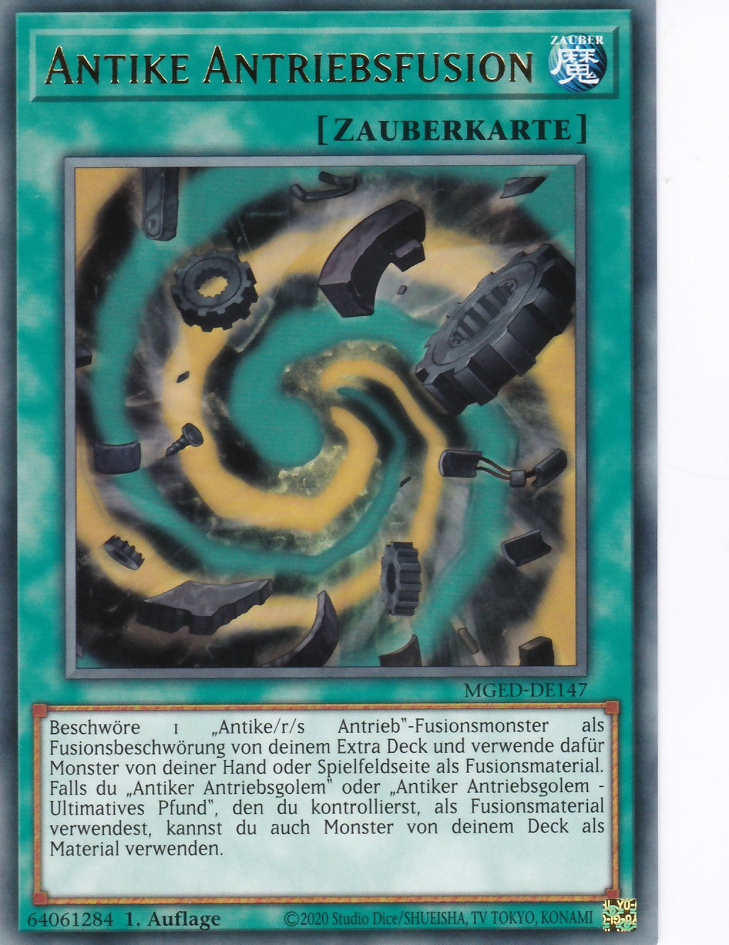 Antike Antriebsfusion - MGED-DE147 - Rare - Reprint - Deutsch - Maximum Gold: El Dorado