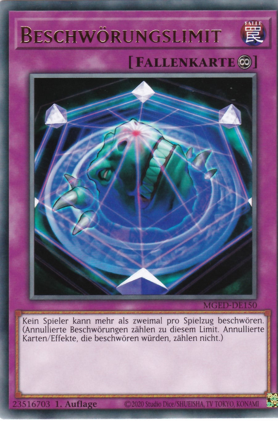 Beschwörungslimit - MGED-DE150 - Rare - Reprint - Deutsch - Maximum Gold: El Dorado