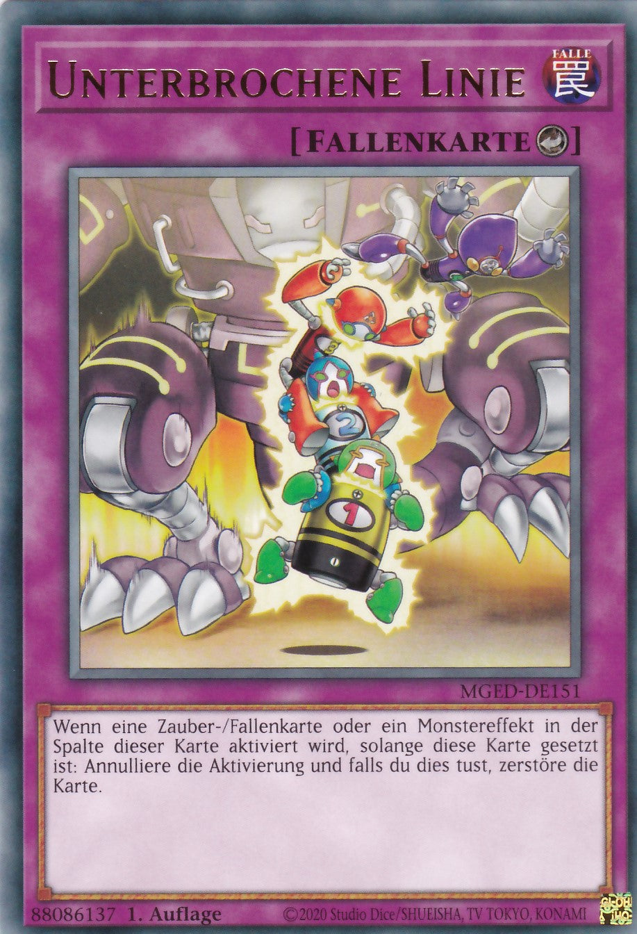 Unterbrochene Linie - MGED-DE151 - Rare - Reprint - Deutsch - Maximum Gold: El Dorado