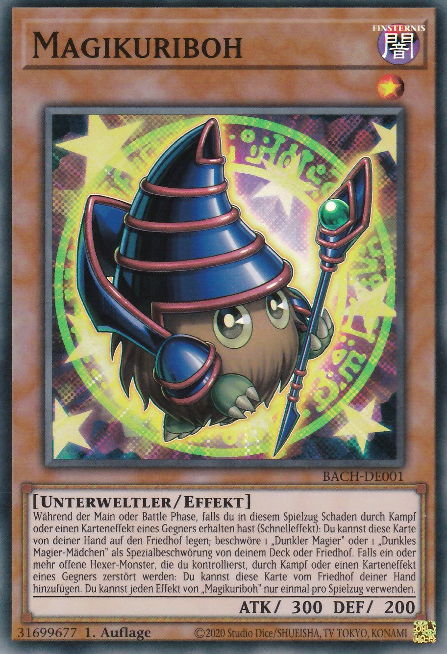 Magikuriboh - BACH-DE001 - Super Rare - Deutsch - 1. Auflage - Battle of Chaos