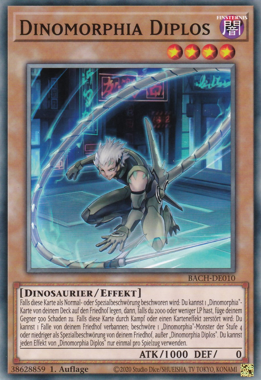 Dinomorphia Diplos - BACH-DE010 - Common - Deutsch - 1. Auflage - Battle of Chaos