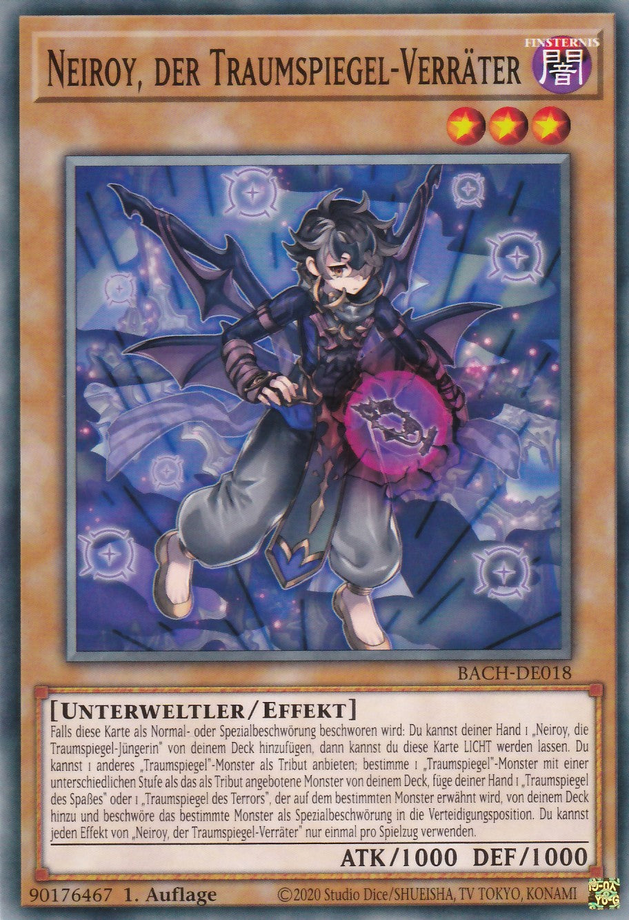 Neiroy, der Traumspiegel-Verräter - BACH-DE018 - Common - Deutsch - 1. Auflage - Battle of Chaos