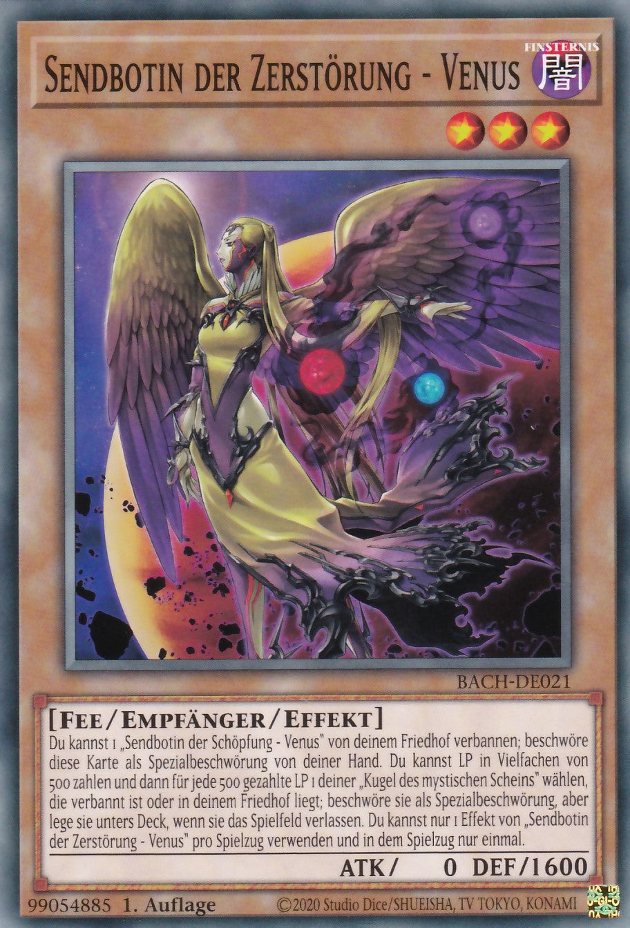Sendbotin der Zerstörung - Venus - BACH-DE021 - Common - Deutsch - 1. Auflage - Battle of Chaos