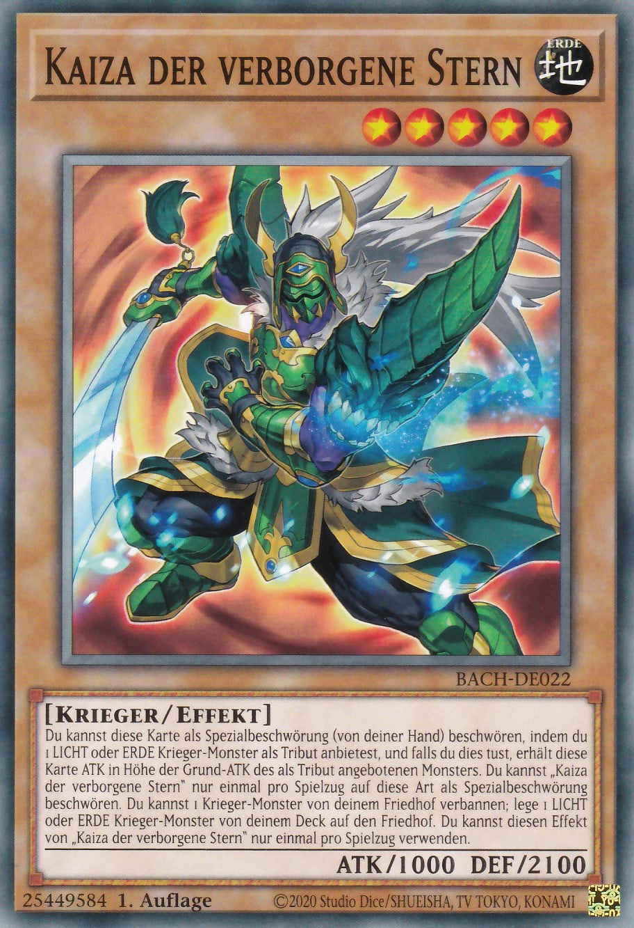 Kaiza der verborgene Stern - BACH-DE022 - Common - Deutsch - 1. Auflage - Battle of Chaos