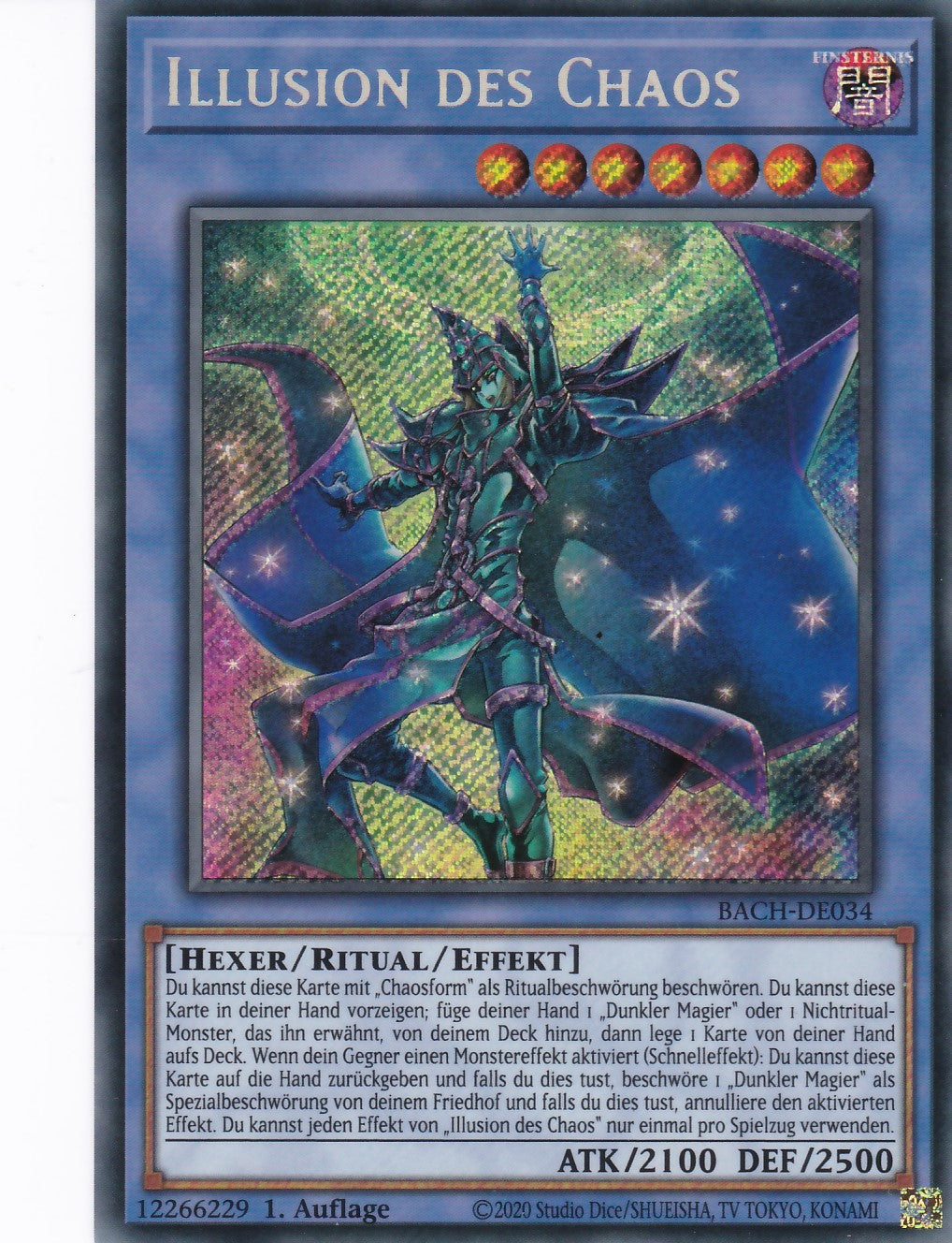 Illusion des Chaos - BACH-DE034 - Secret Rare - Deutsch - 1. Auflage - Battle of Chaos