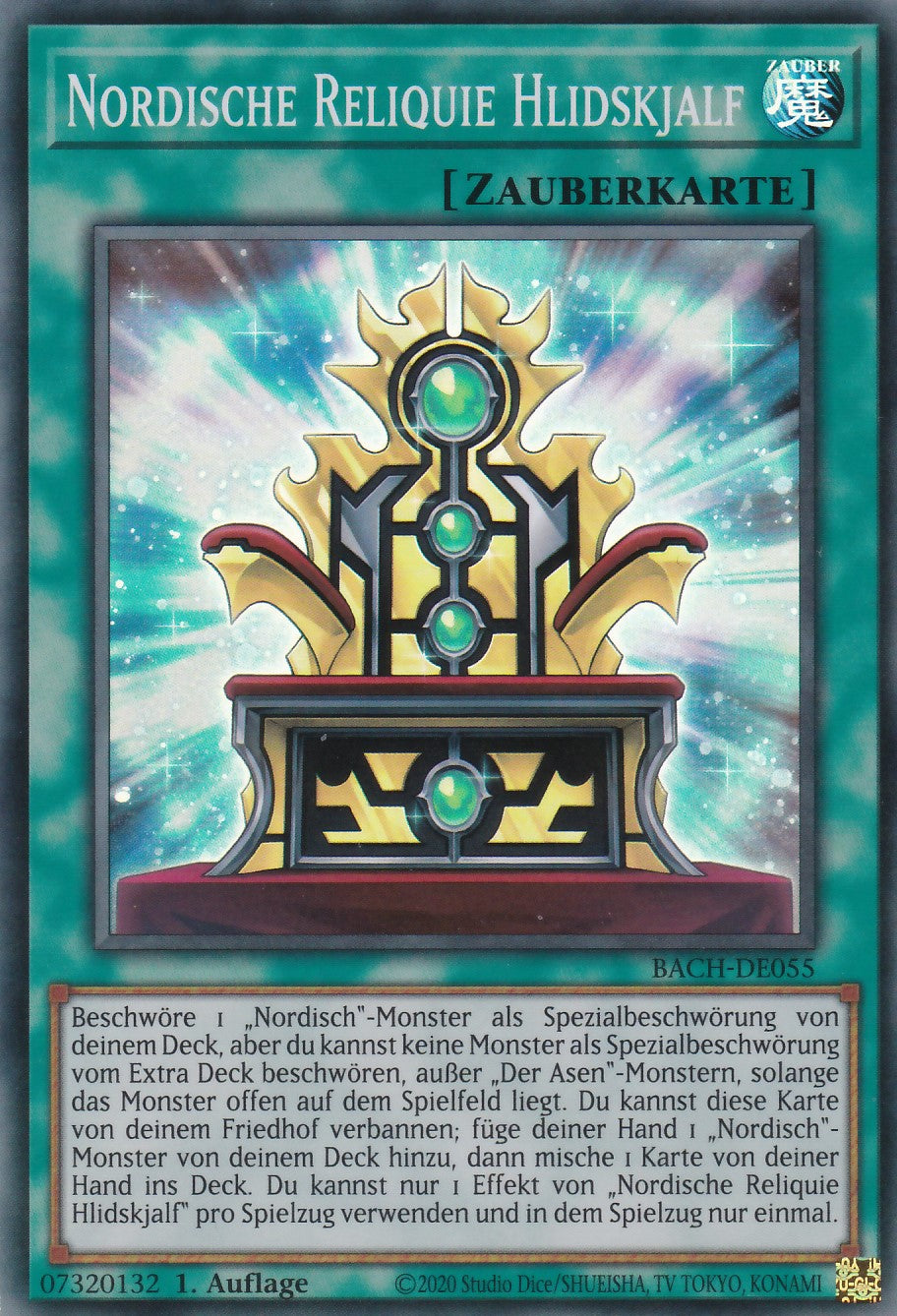 Nordische Reliquie Hlidskjalf - BACH-DE055 - Super Rare - Deutsch - 1. Auflage - Battle of Chaos