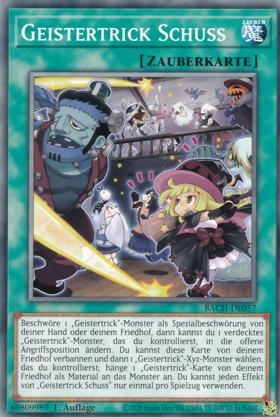 Geistertrick Schuss - BACH-DE057 - Common - Deutsch - 1. Auflage - Battle of Chaos