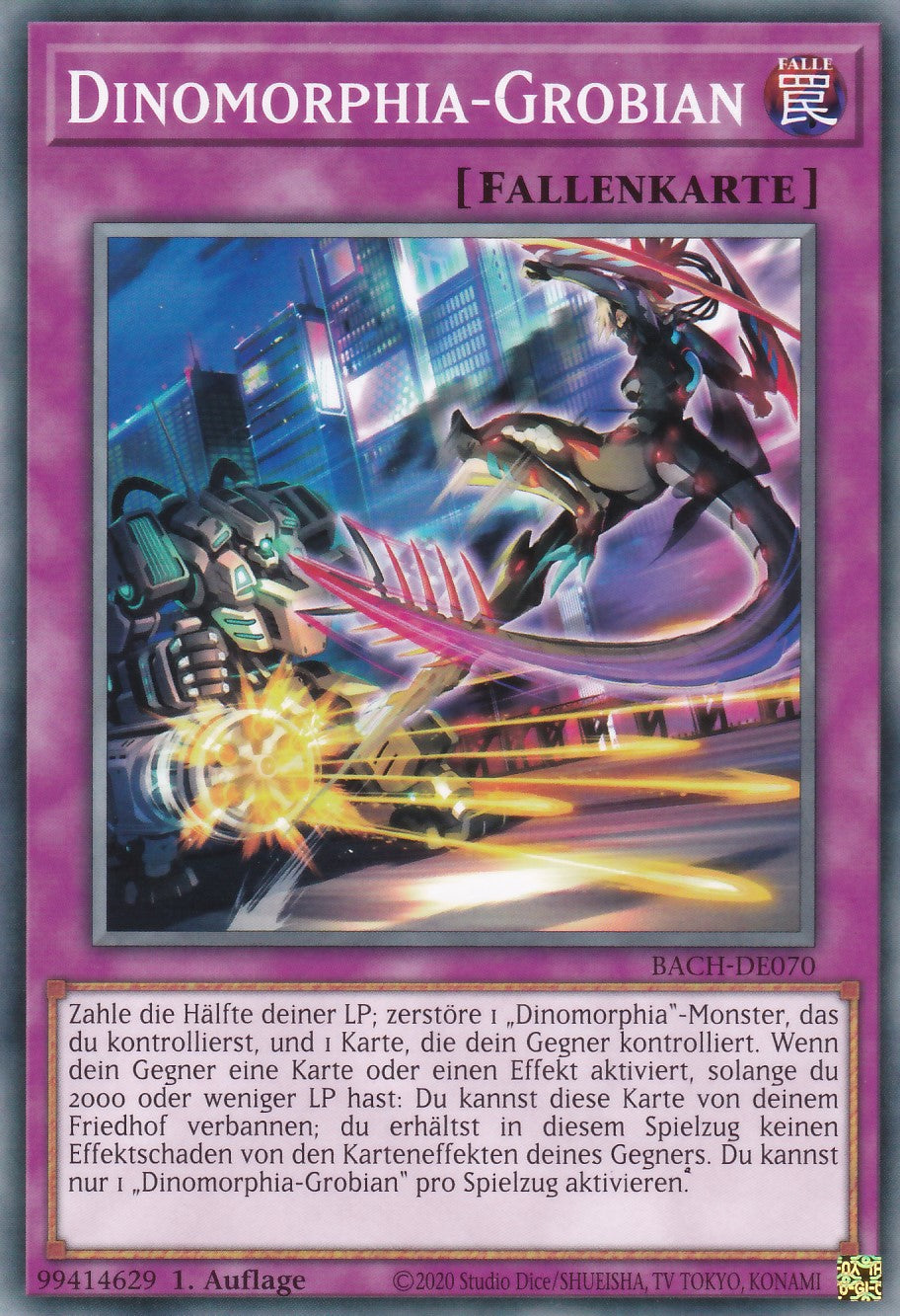 Dinomorphia-Grobian - BACH-DE070 - Common - Deutsch - 1. Auflage - Battle of Chaos