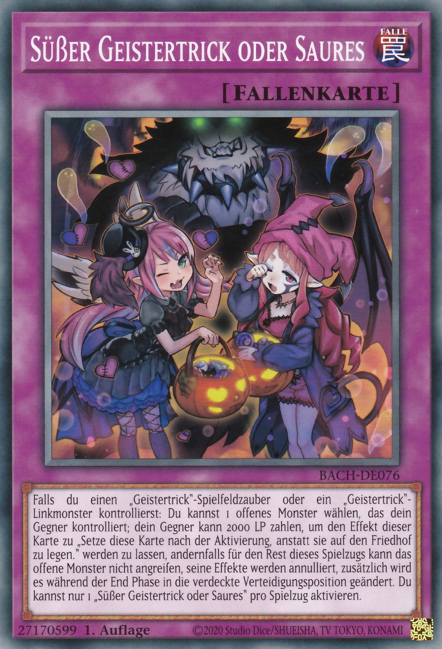 Süßer Geistertrick oder Saures - BACH-DE076 - Common - Deutsch - 1. Auflage - Battle of Chaos
