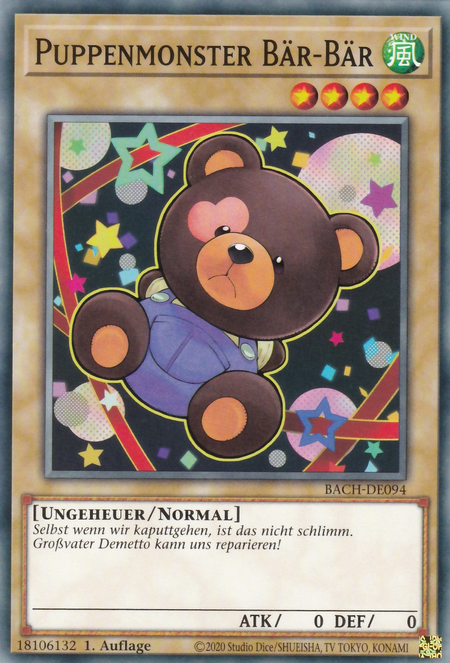 Puppenmonster Bär-Bär - BACH-DE094 - Common - Deutsch - 1. Auflage - Battle of Chaos