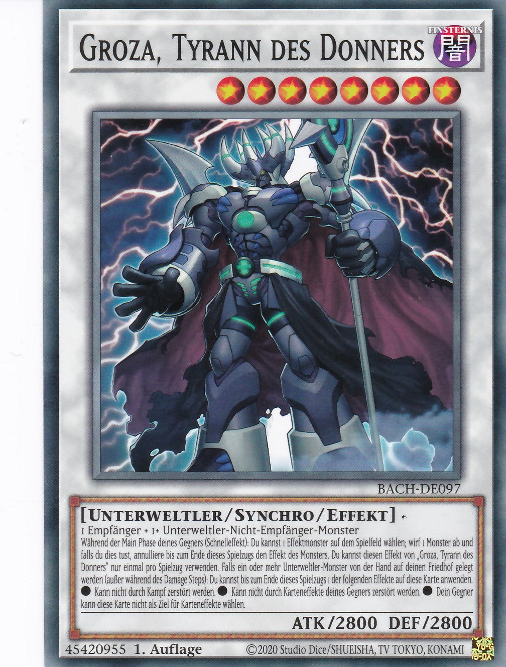 Groza, Tyrann des Donners - BACH-DE097 - Common - Deutsch - 1. Auflage - Battle of Chaos