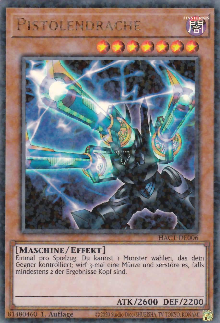 Pistolendrache - HAC1-DE006 - Duel Terminal Ultra Rare - Deutsch - 1. Auflage - Hidden Arsenal Chapter 1
