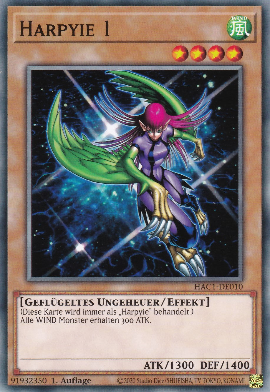 Harpyie 1 - HAC1-DE010 - Common - Deutsch - 1. Auflage - Hidden Arsenal Chapter 1