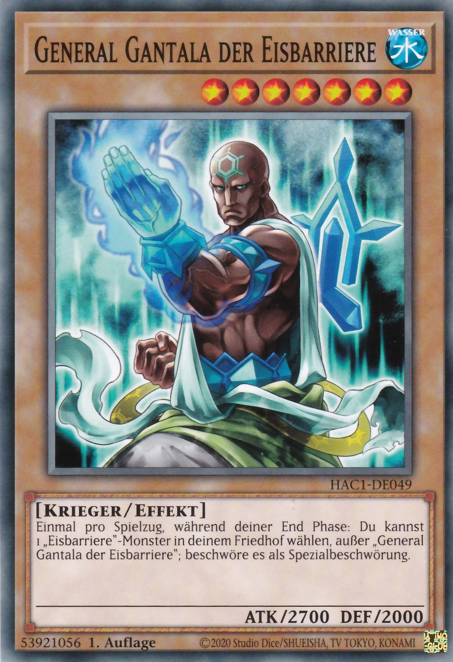 General Gantala der Eisbarriere - HAC1-DE049 - Common - Deutsch - 1. Auflage - Hidden Arsenal Chapter 1