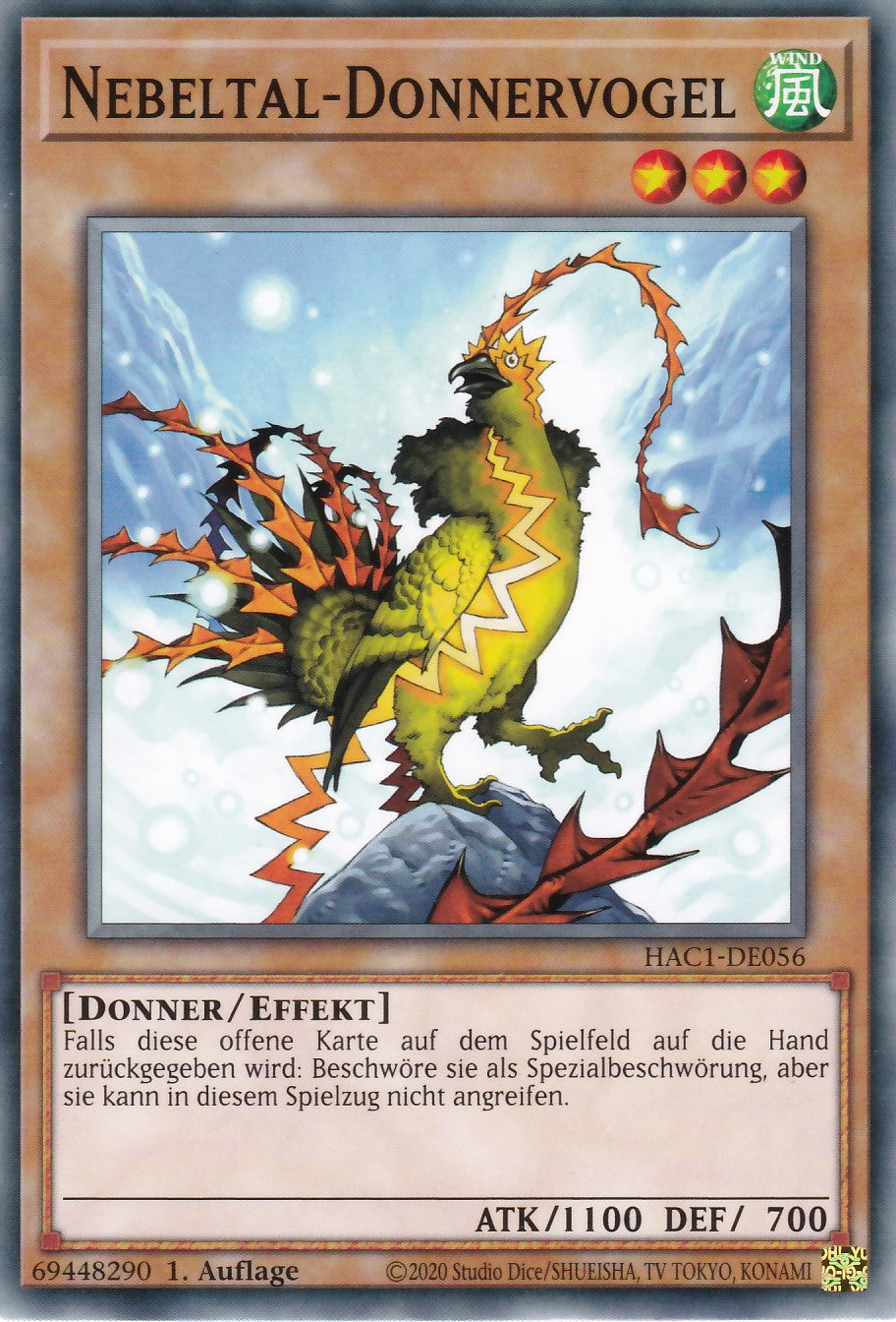 Nebeltal-Donnervogel - HAC1-DE056 - Common - Deutsch - 1. Auflage - Hidden Arsenal Chapter 1