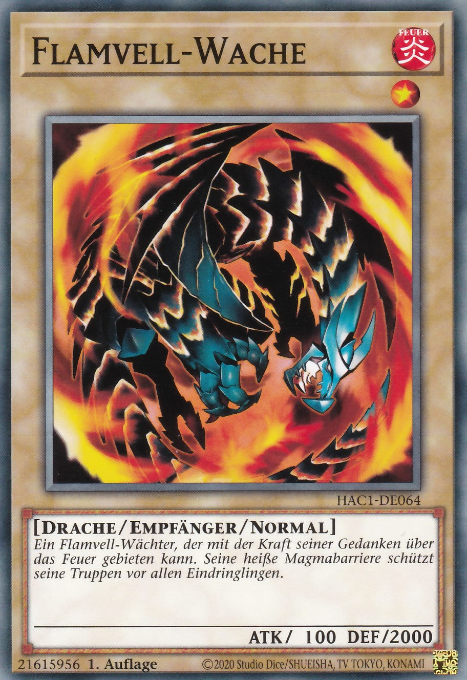 Flamvell-Wache - HAC1-DE064 - Common - Deutsch - 1. Auflage - Hidden Arsenal Chapter 1