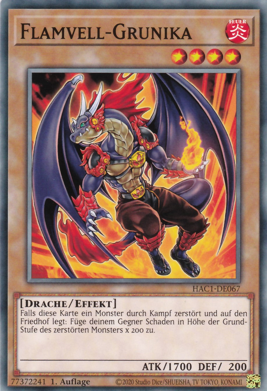 Flamvell-Grunika - HAC1-DE067 - Common - Deutsch - 1. Auflage - Hidden Arsenal Chapter 1