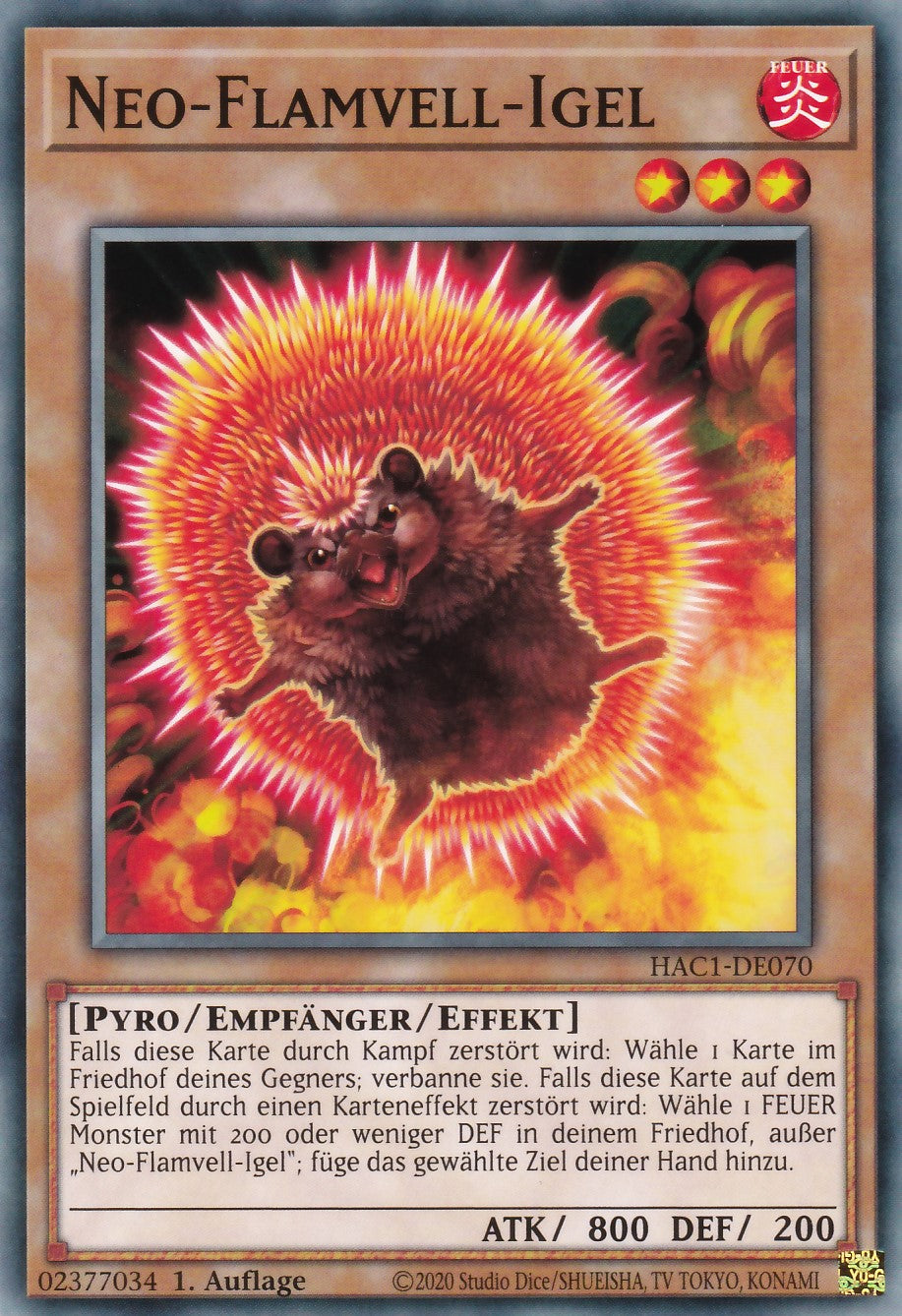 Neo-Flamvell-Igel - HAC1-DE070 - Common - Deutsch - 1. Auflage - Hidden Arsenal Chapter 1