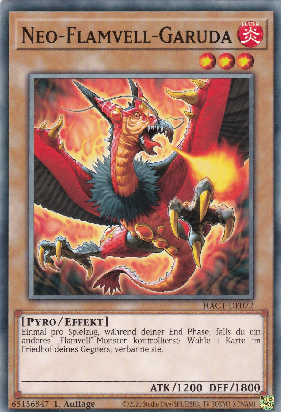 Neo-Flamvell-Garuda - HAC1-DE072 - Common - Deutsch - 1. Auflage - Hidden Arsenal Chapter 1