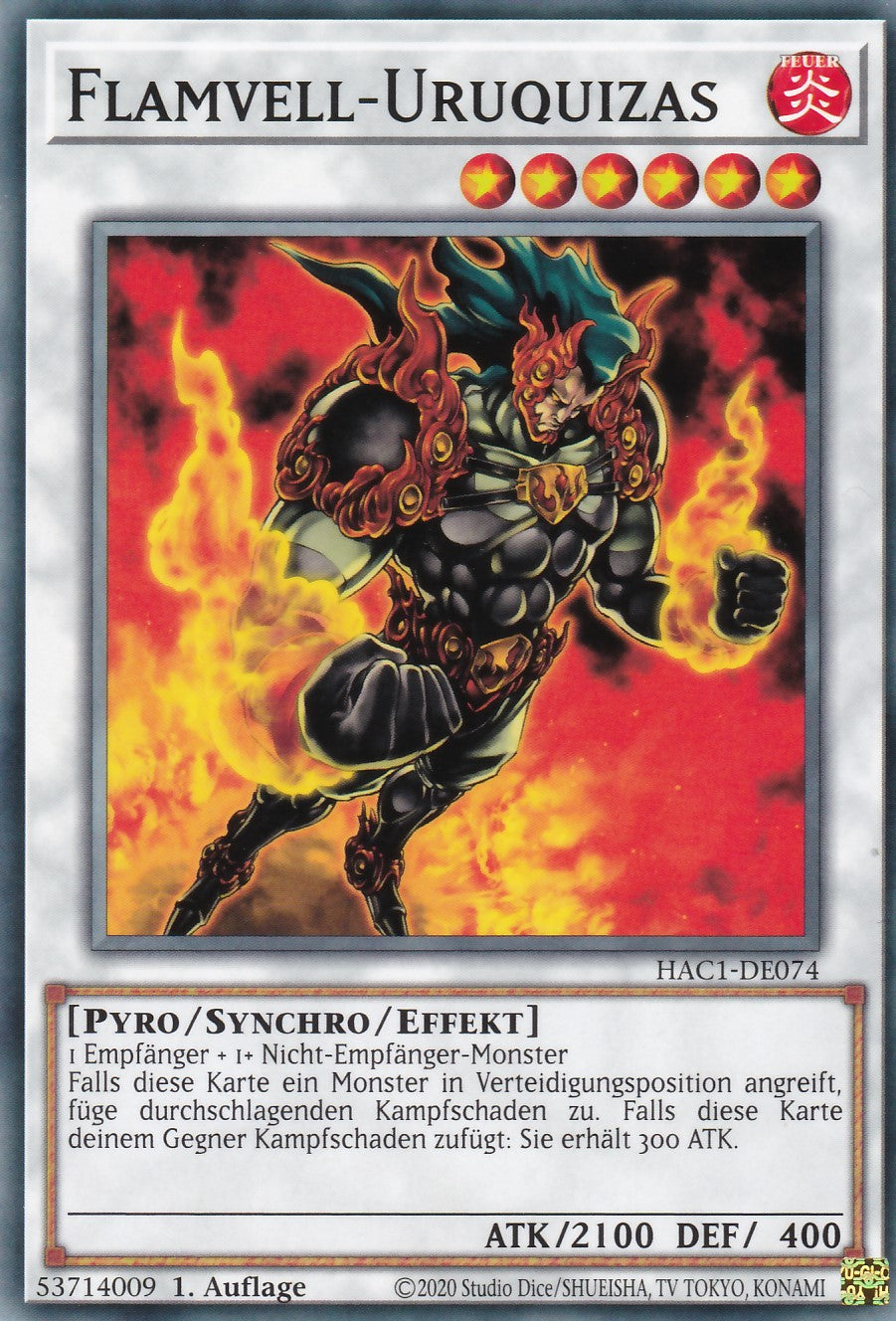 Flamvell-Uruquizas - HAC1-DE074 - Common - Deutsch - 1. Auflage - Hidden Arsenal Chapter 1