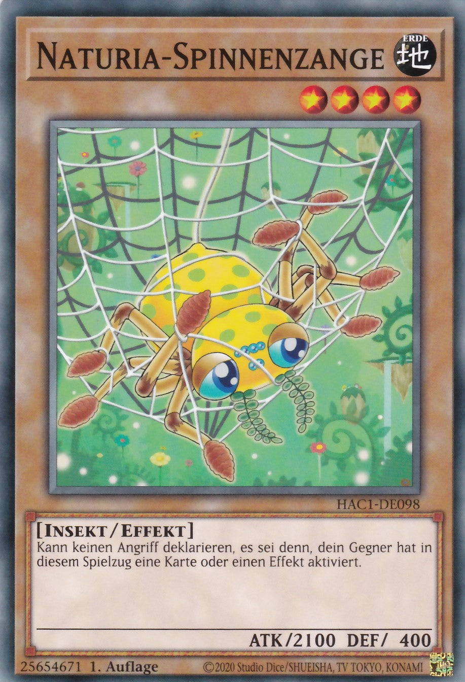 Naturia-Spinnenzange - HAC1-DE098 - Common - Deutsch - 1. Auflage - Hidden Arsenal Chapter 1