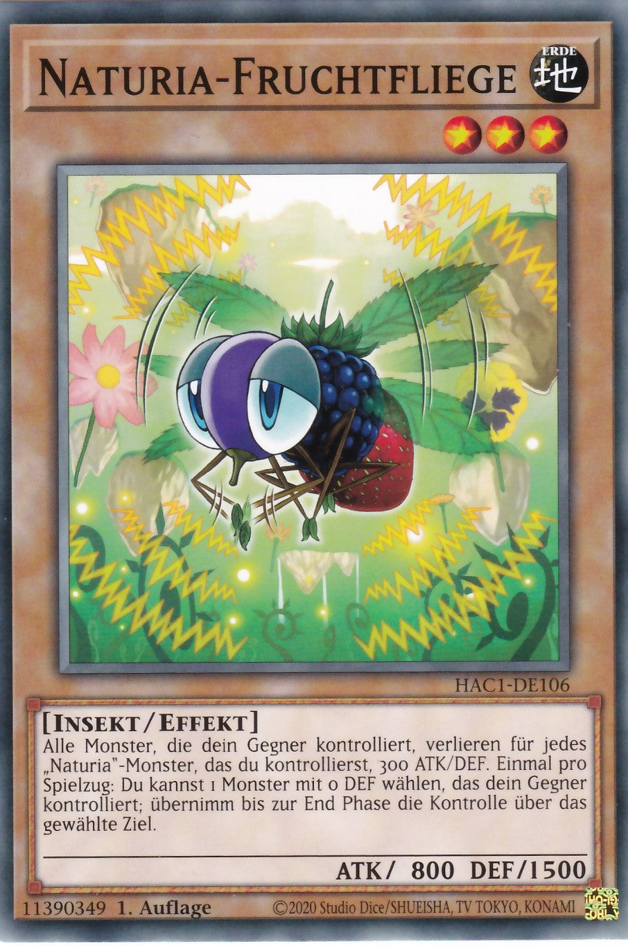 Naturia-Fruchtfliege - HAC1-DE106 - Common - Deutsch - 1. Auflage - Hidden Arsenal Chapter 1