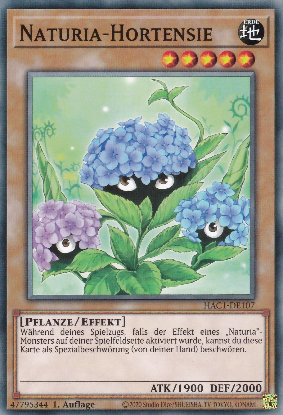 Naturia-Hortensie - HAC1-DE107 - Common - Deutsch - 1. Auflage - Hidden Arsenal Chapter 1