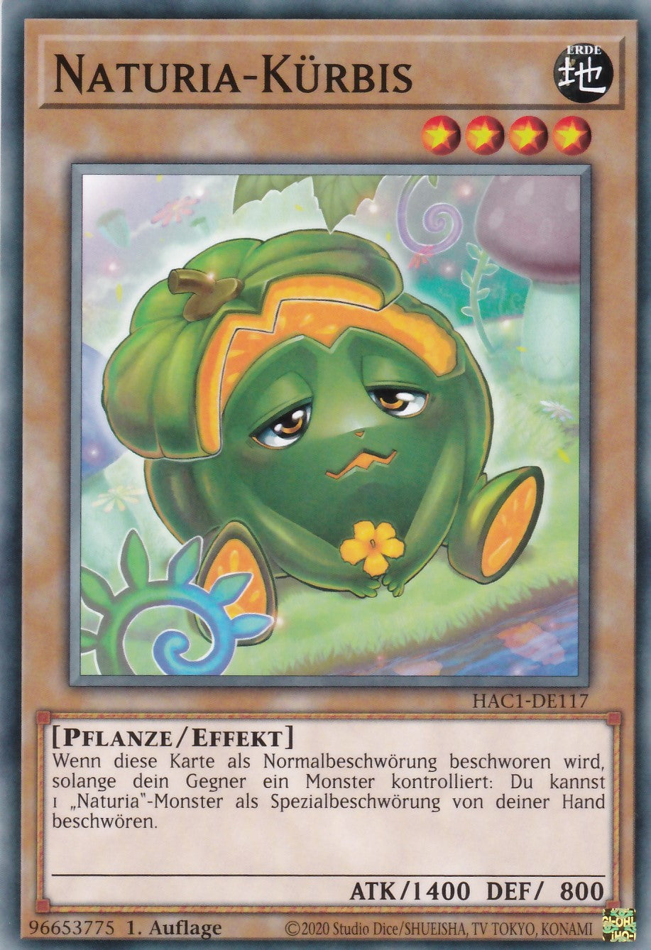 Naturia-Kürbis - HAC1-DE117 - Common - Deutsch - 1. Auflage - Hidden Arsenal Chapter 1