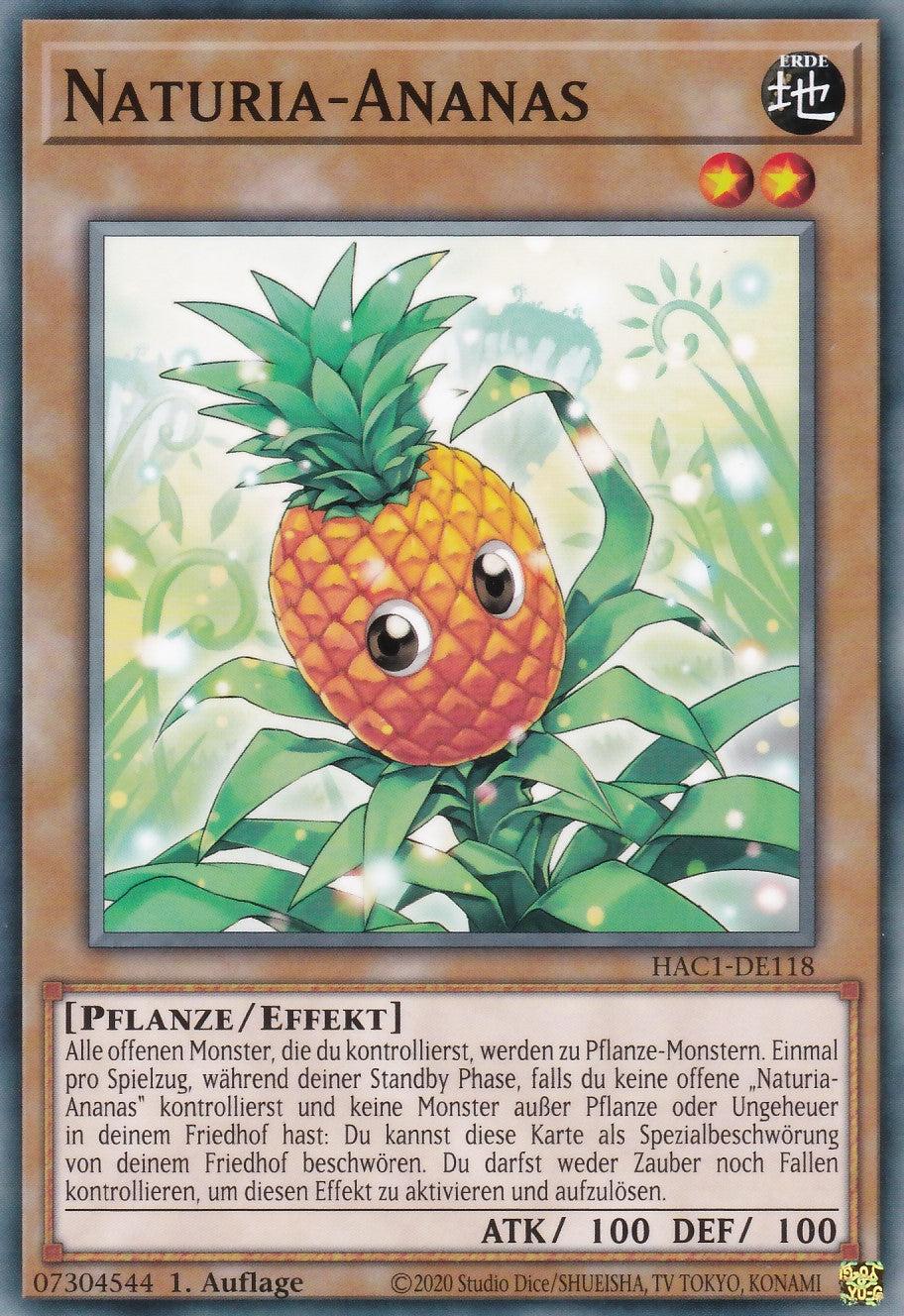 Naturia-Ananas - HAC1-DE118 - Common - Deutsch - 1. Auflage - Hidden Arsenal Chapter 1