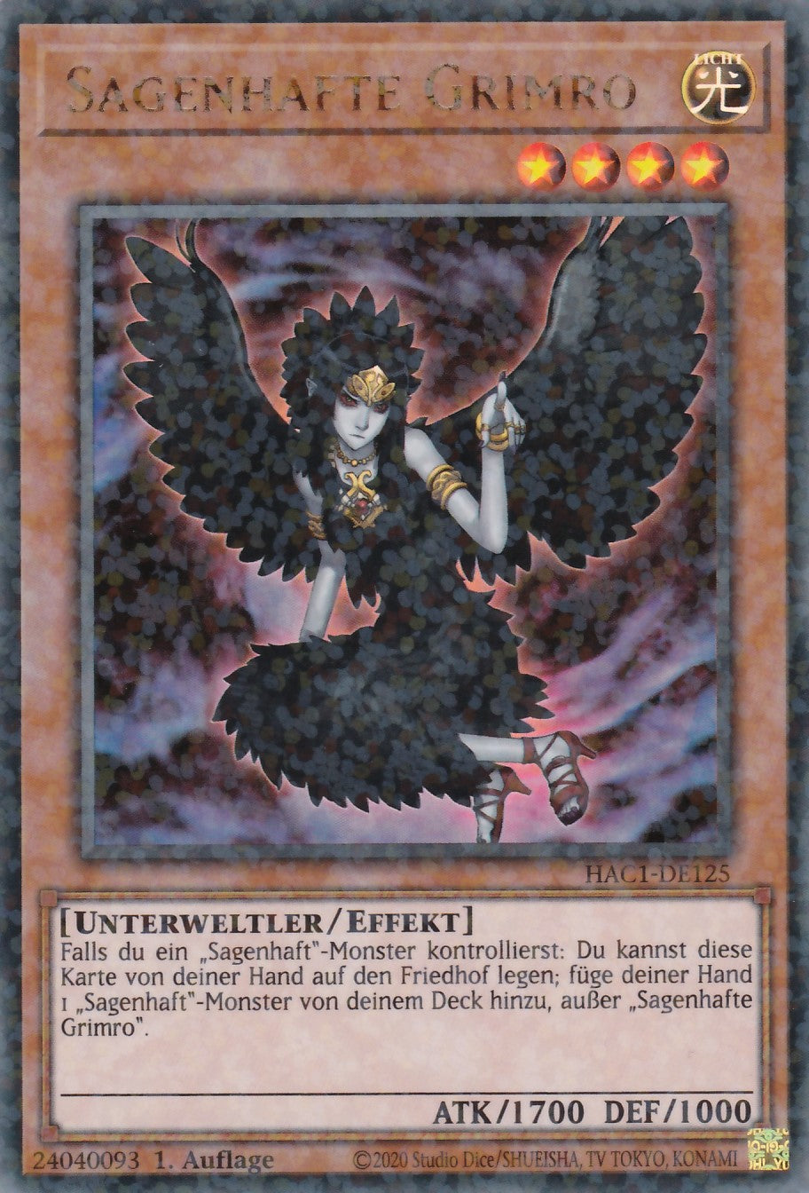 Sagenhafte Grimro - HAC1-DE125 - Duel Terminal Ultra Rare - Deutsch - 1. Auflage - Hidden Arsenal Chapter 1